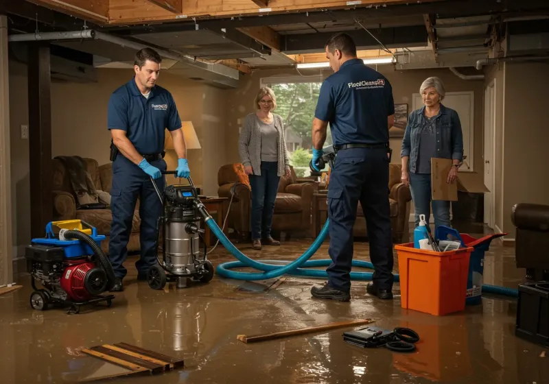 Basement Water Extraction and Removal Techniques process in Belford, NJ